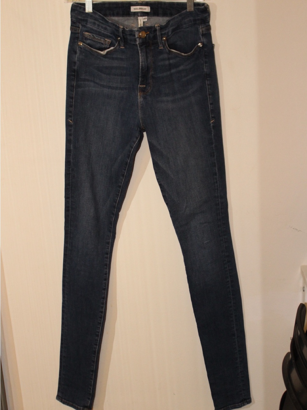 Good American Dark Indigo Skinny Jeans